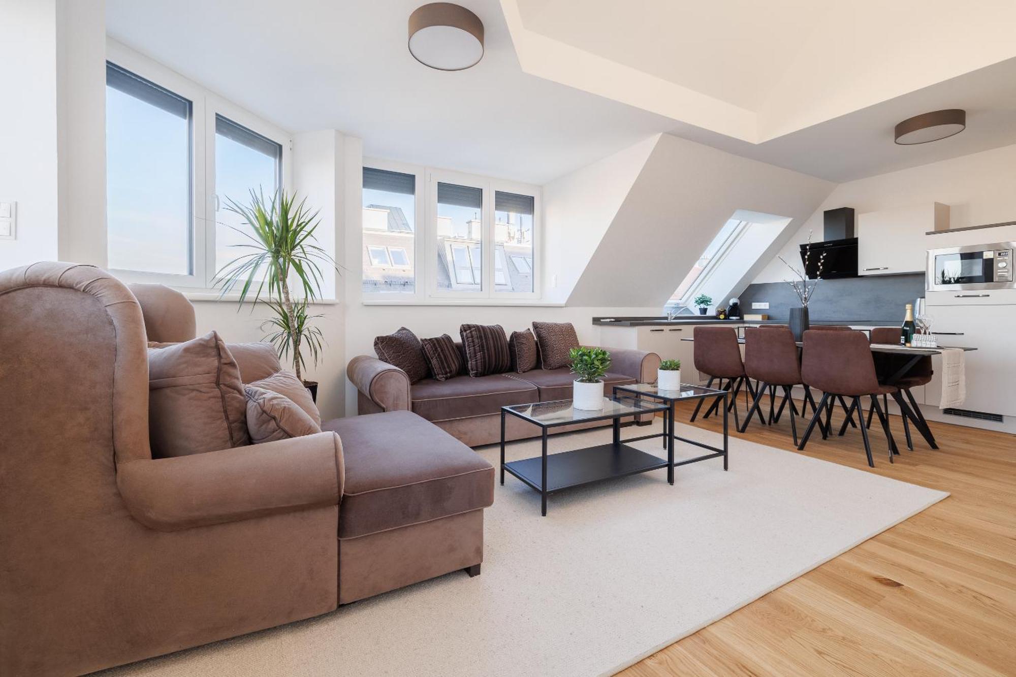Symphony Apartments 40 - Modern Loft With Terrace And Grill In Central Location Wenen Buitenkant foto