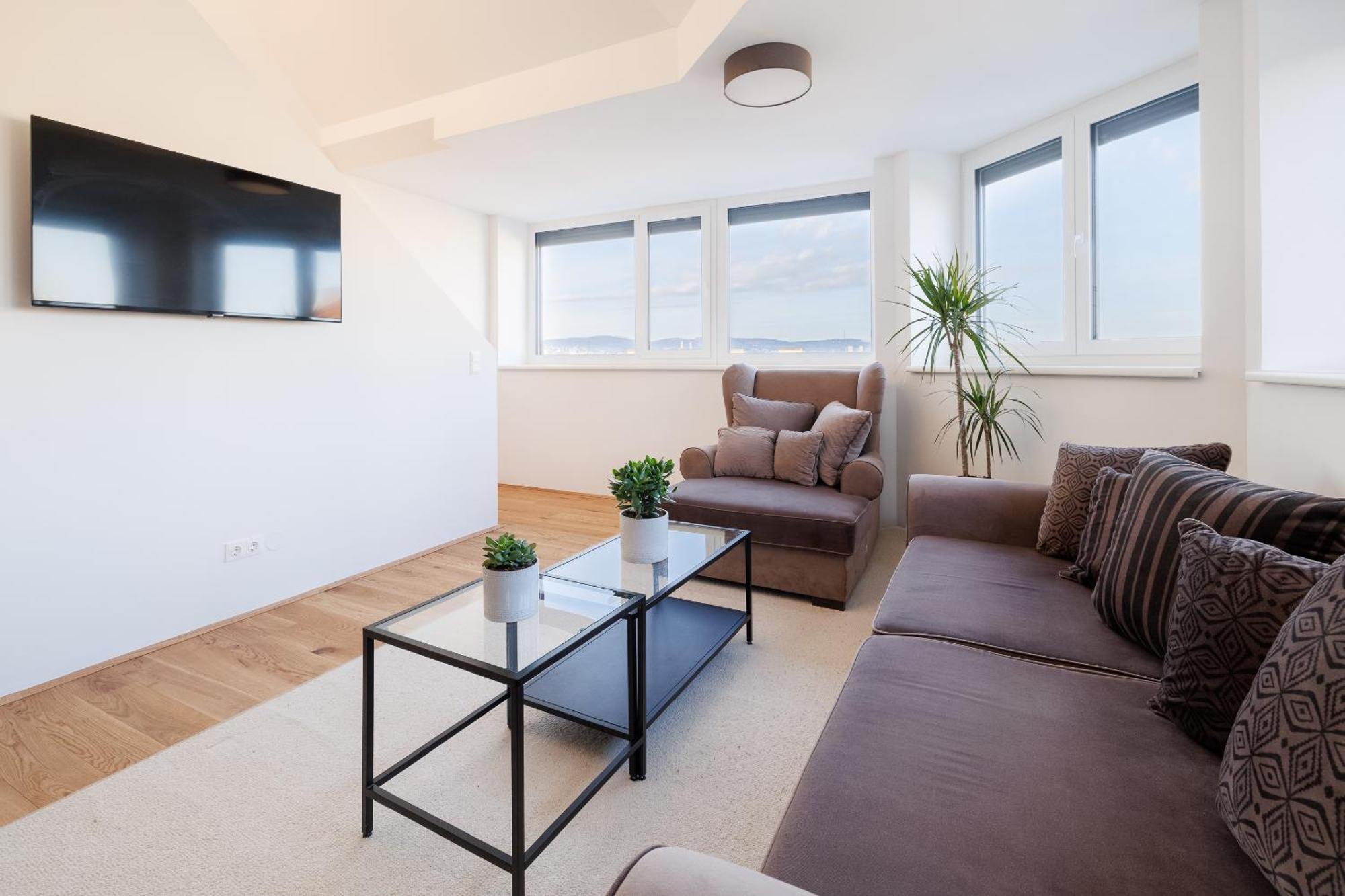 Symphony Apartments 40 - Modern Loft With Terrace And Grill In Central Location Wenen Buitenkant foto
