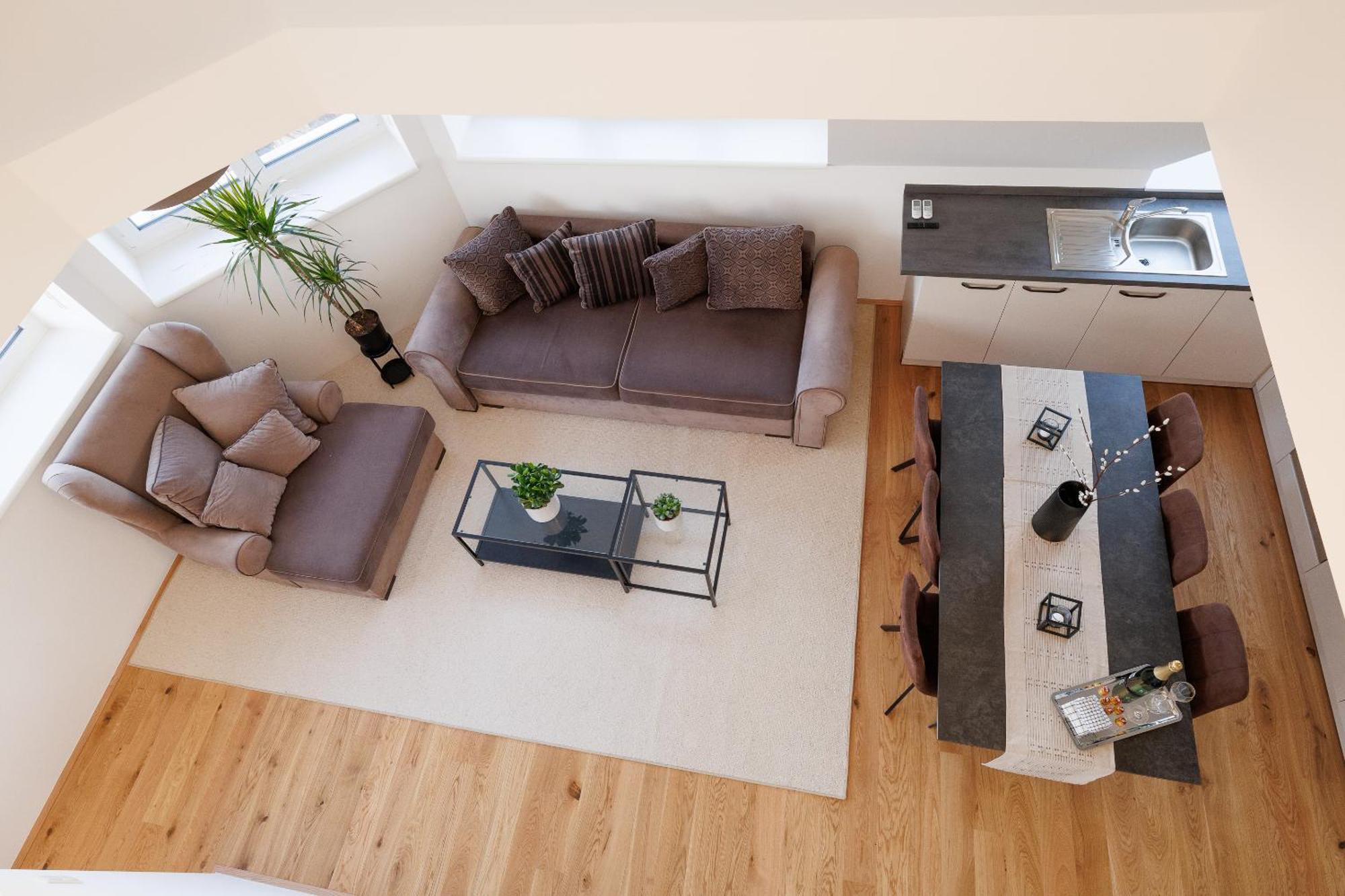 Symphony Apartments 40 - Modern Loft With Terrace And Grill In Central Location Wenen Buitenkant foto